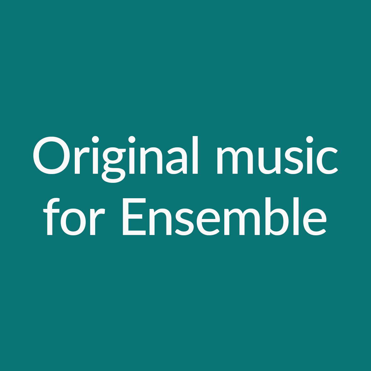 Original Guitar Ensemble Sheet Music