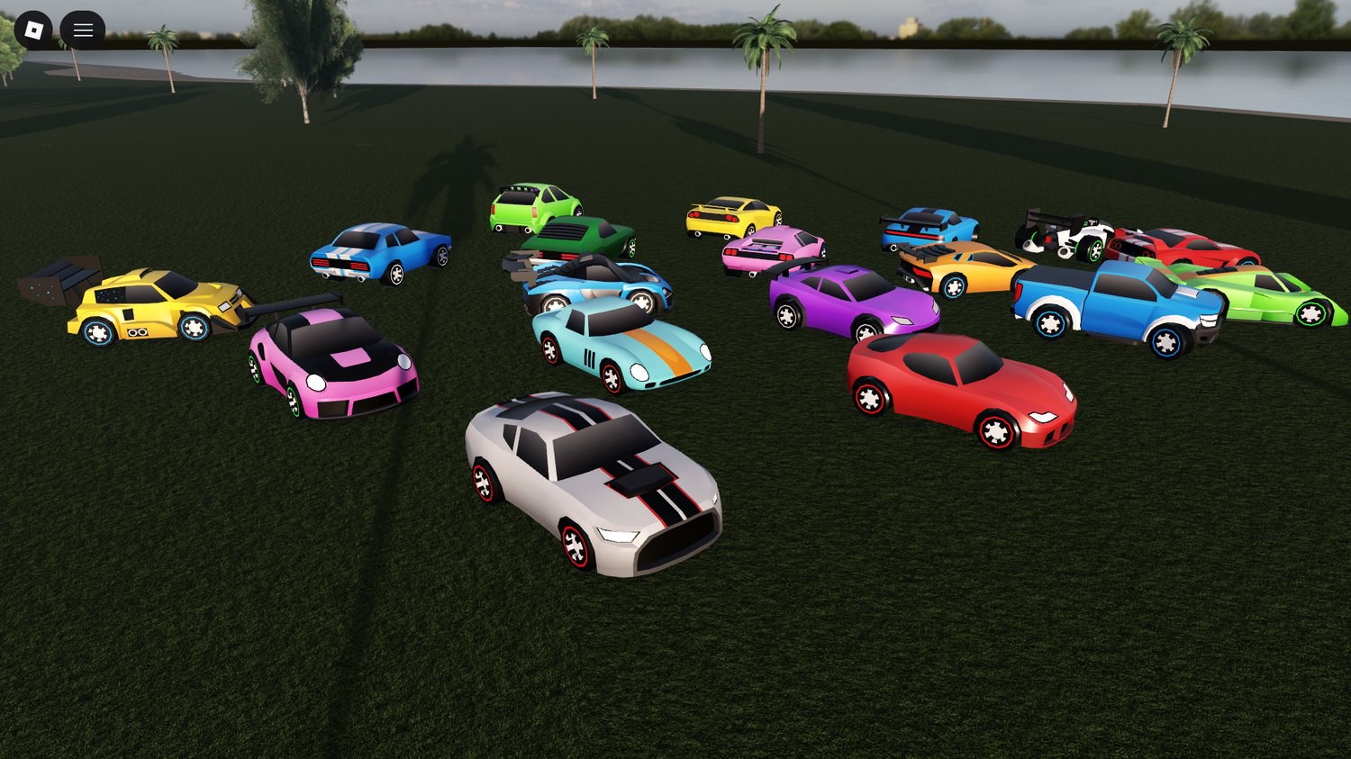 “Non-working Roblox racing car props for maps.”