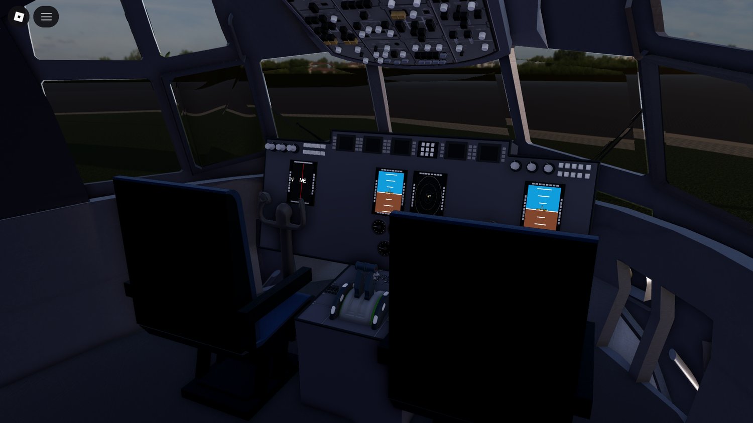 Side profile of Roblox C-130J jet