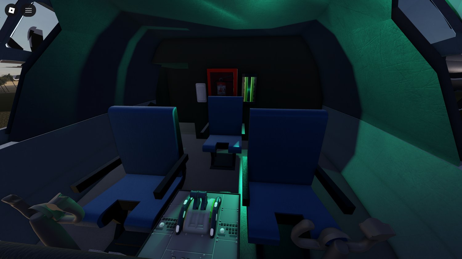 Functional military transport plane