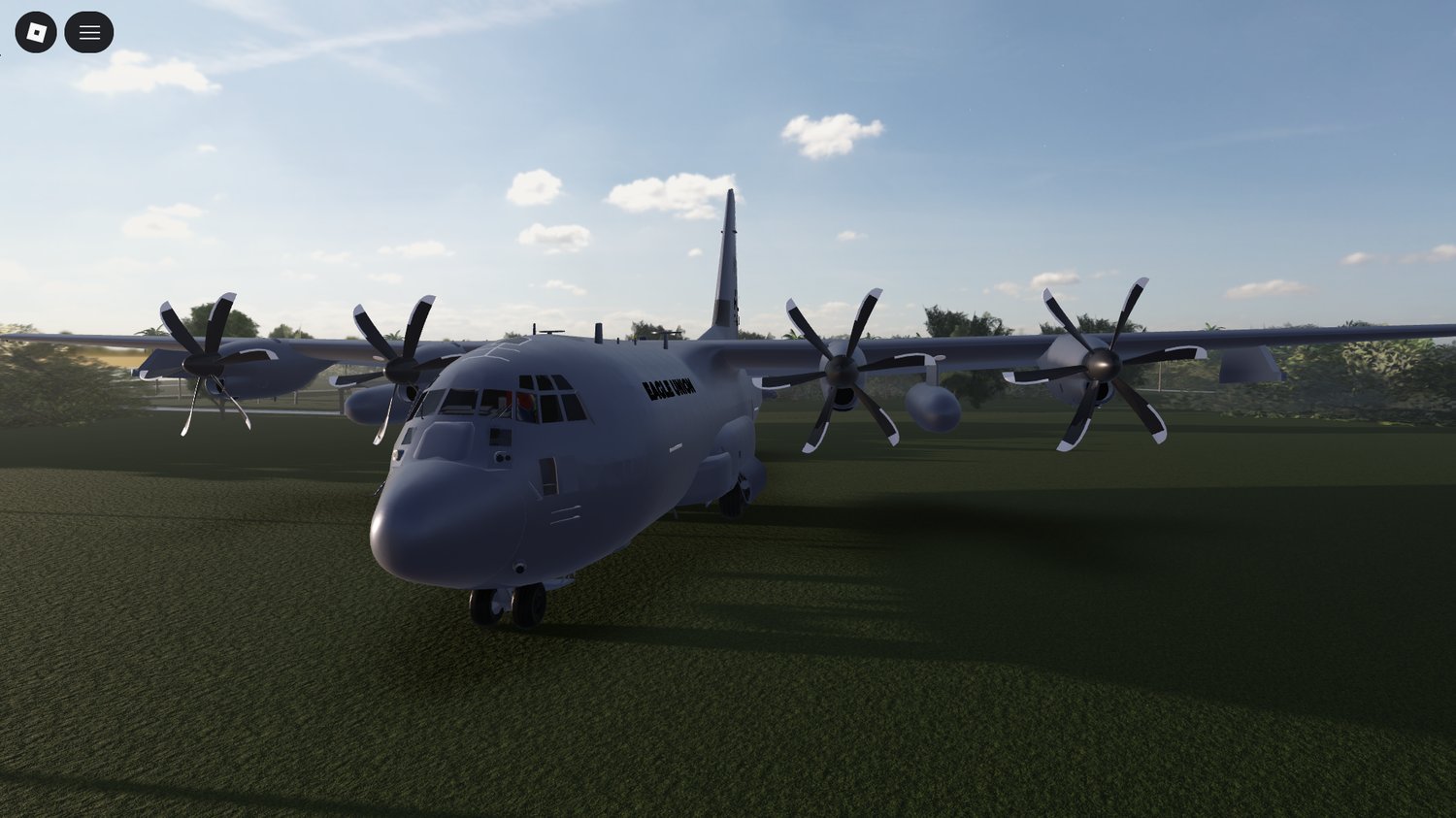 Roblox C-130J for roleplay missions