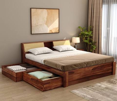 The Elite Dream Wooden Bed