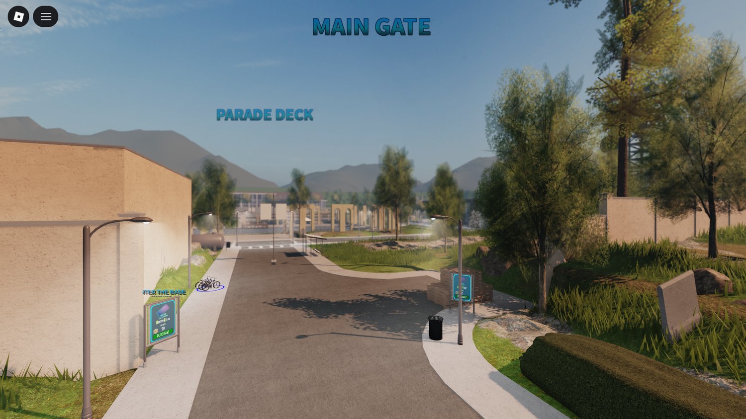 Training obstacles in police map