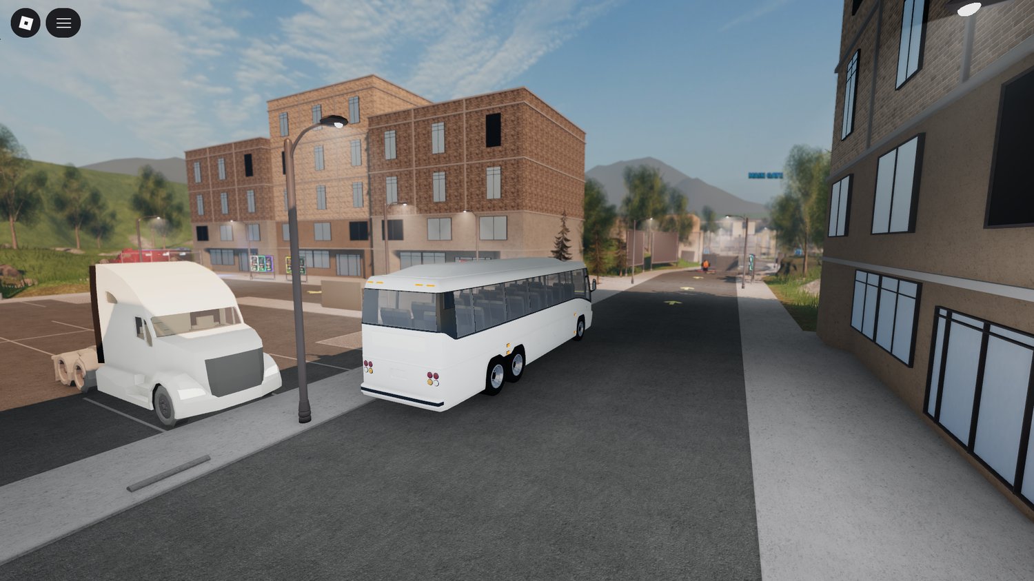 Detailed academy environment Roblox