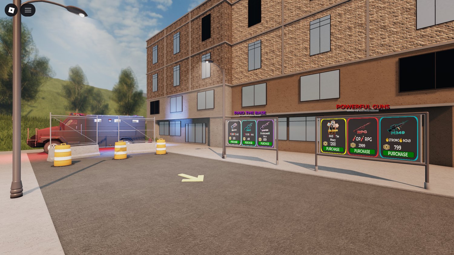 Police academy roleplay setting