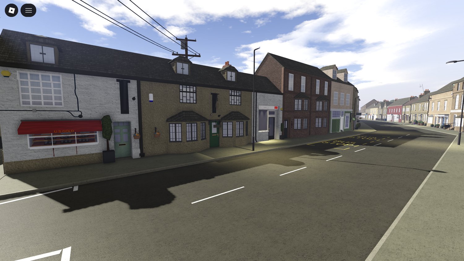 Roblox Oxfordshire English town map