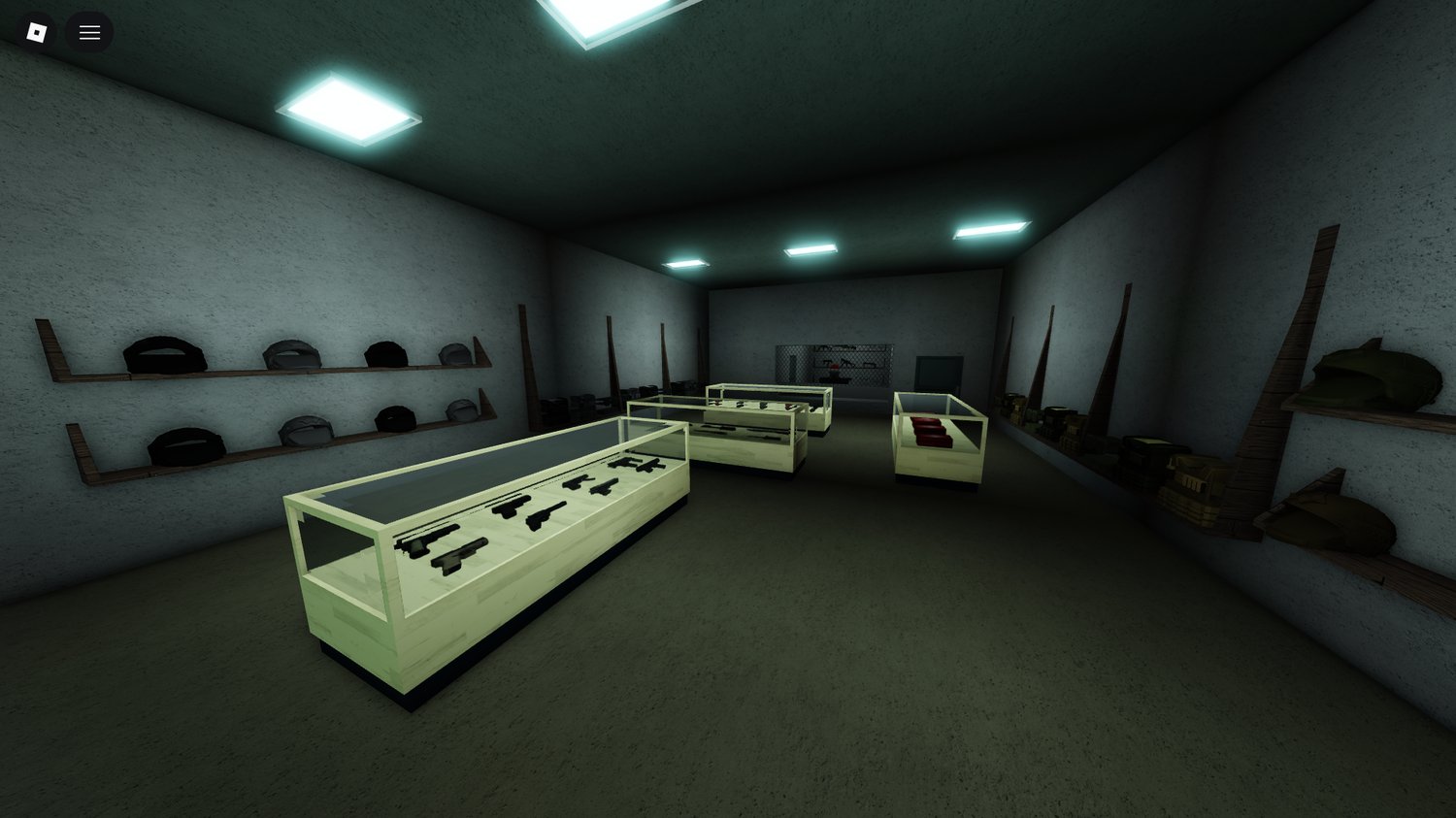 Enterable building in winter map