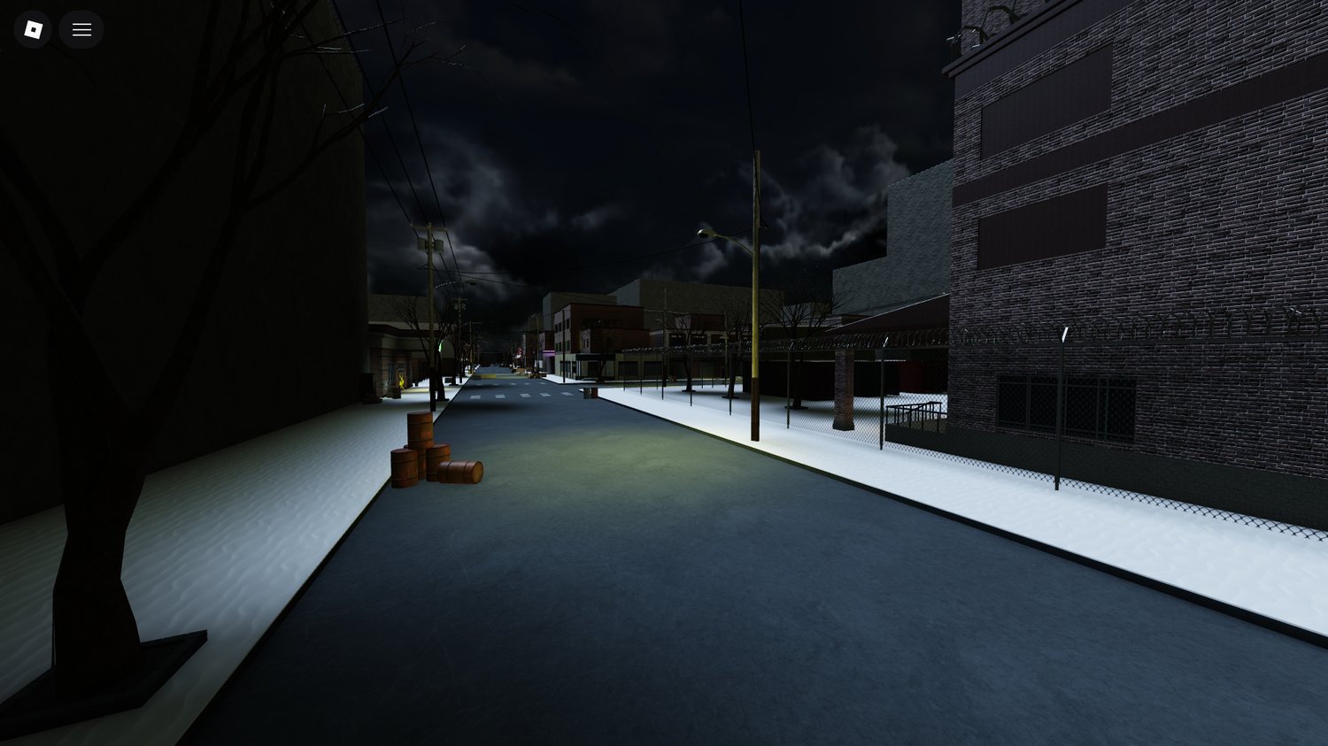 Detailed winter environment for roleplay