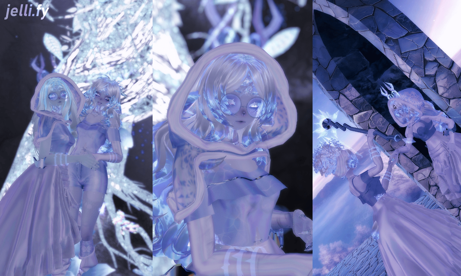 Schwarzer Glacier Quest jelli