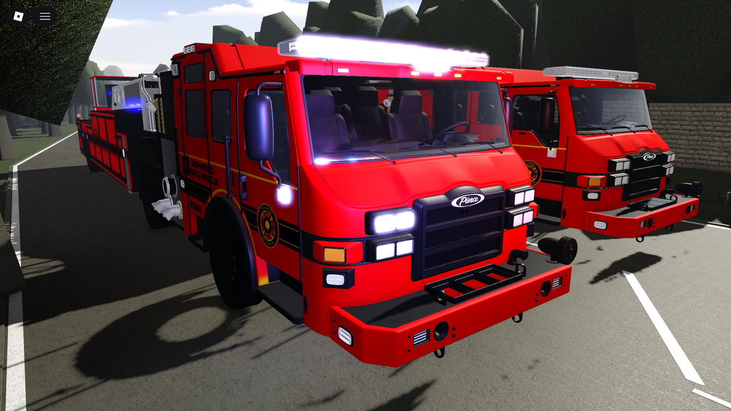 Roblox ladder truck emergency vehicle