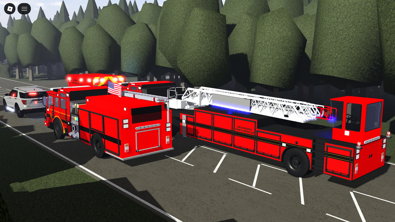 Roblox fire department vehicle pack