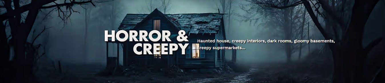 horror and creepy