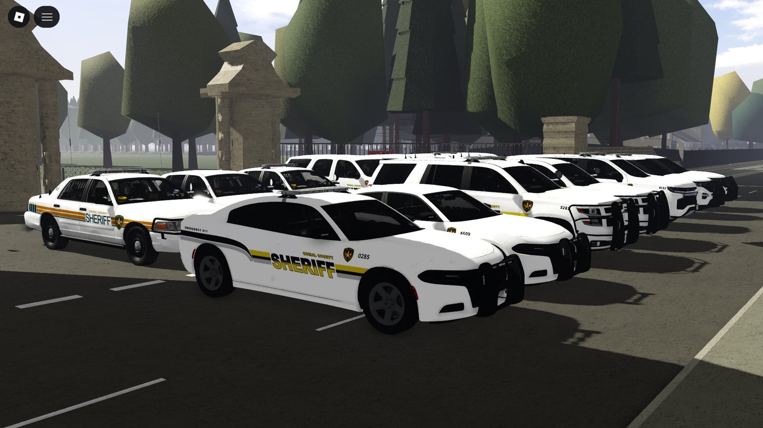 roblox sheriff suv with emergency lights