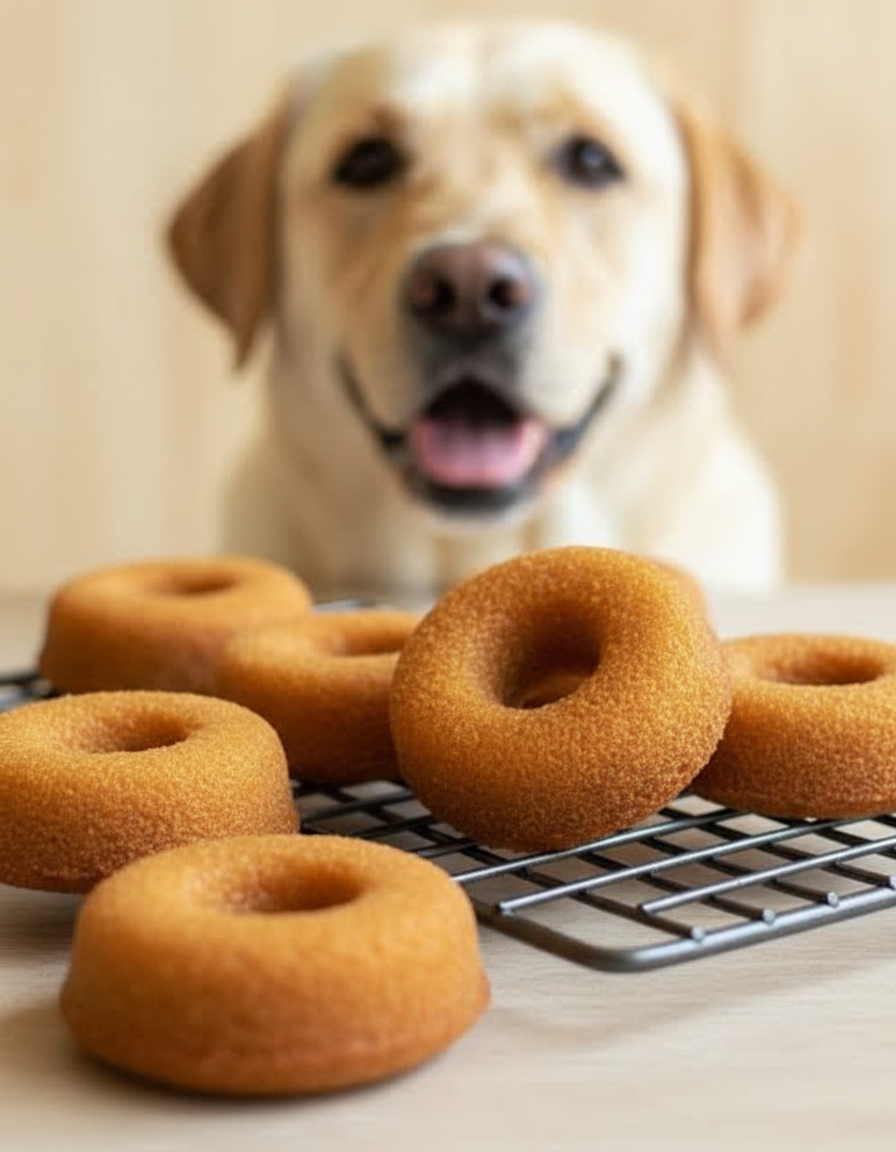 homemade pumpkin donuts for dogs