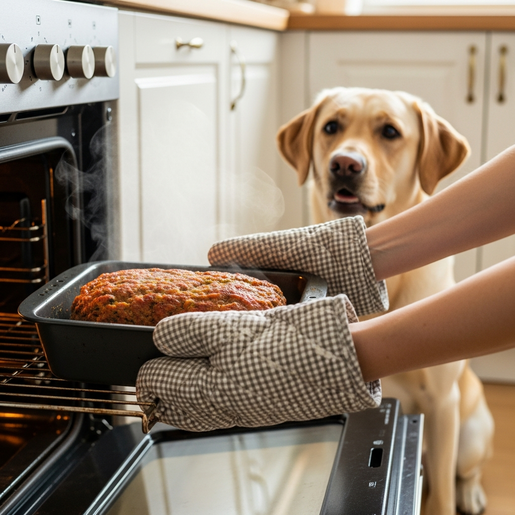 thanksgiving dog meatloaf