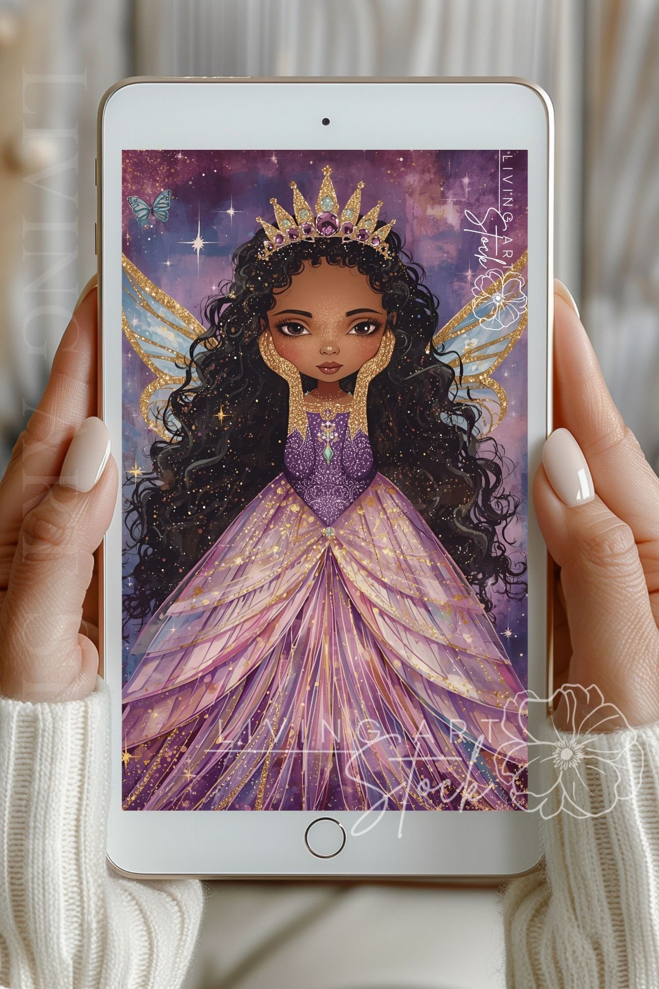 Black fairy book cover art