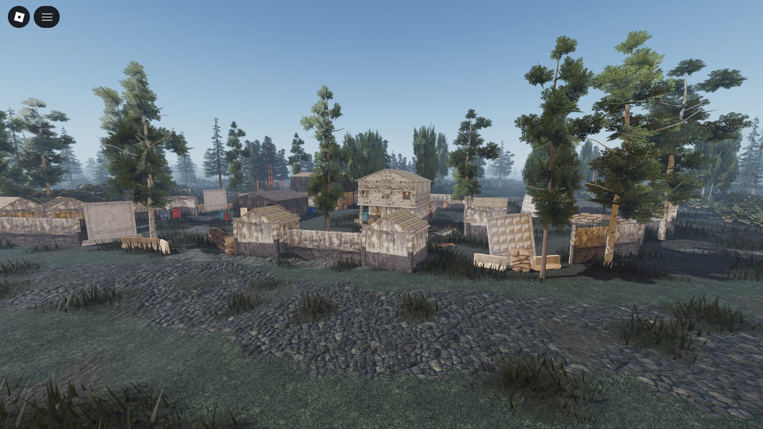 abandoned village environment roblox