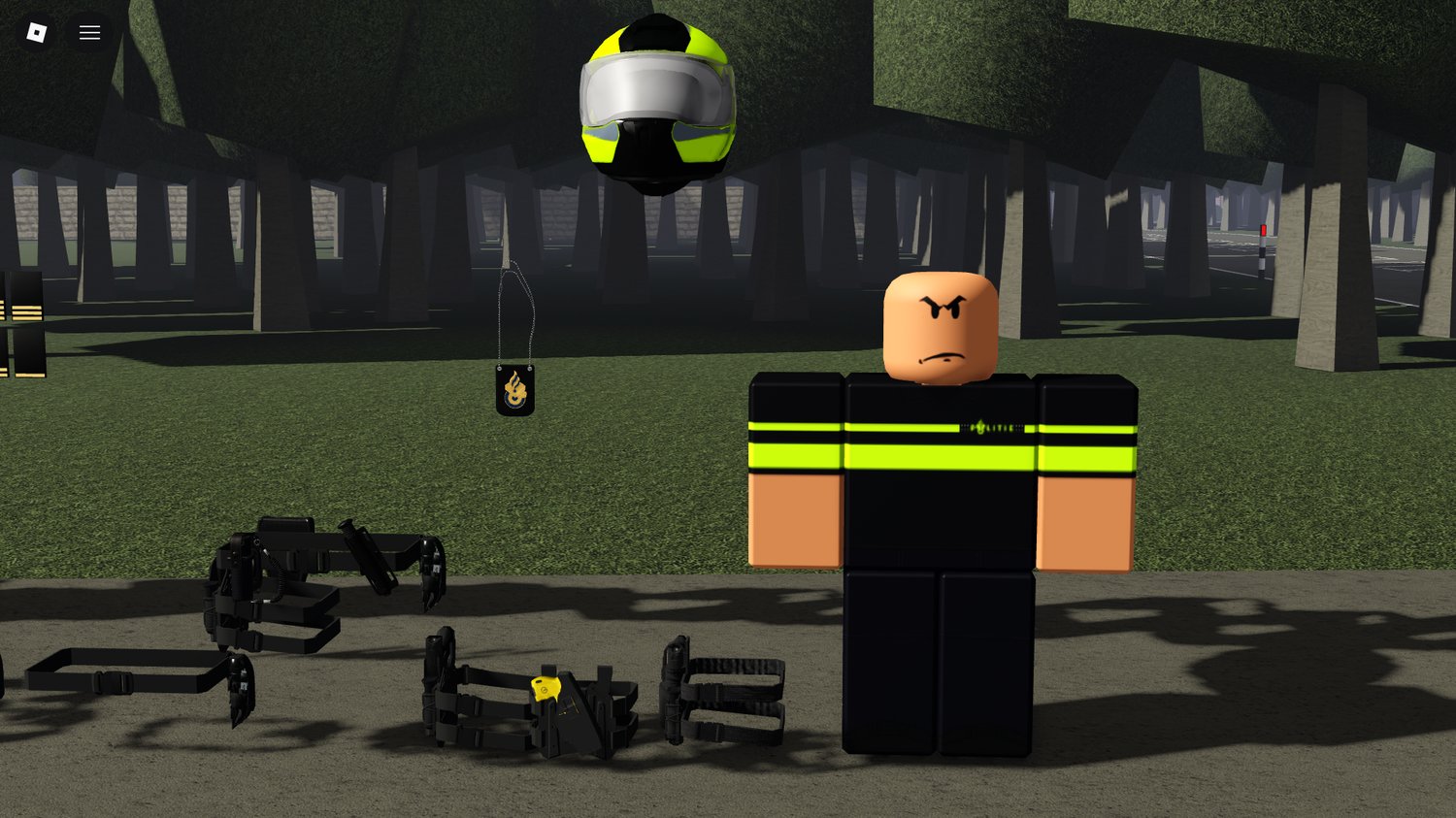 realistic politie accessories roblox