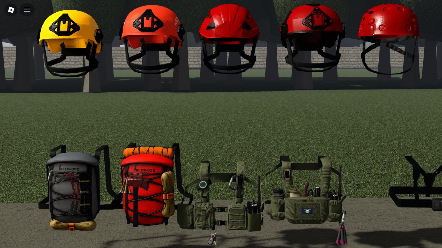hiking equipment set roblox
