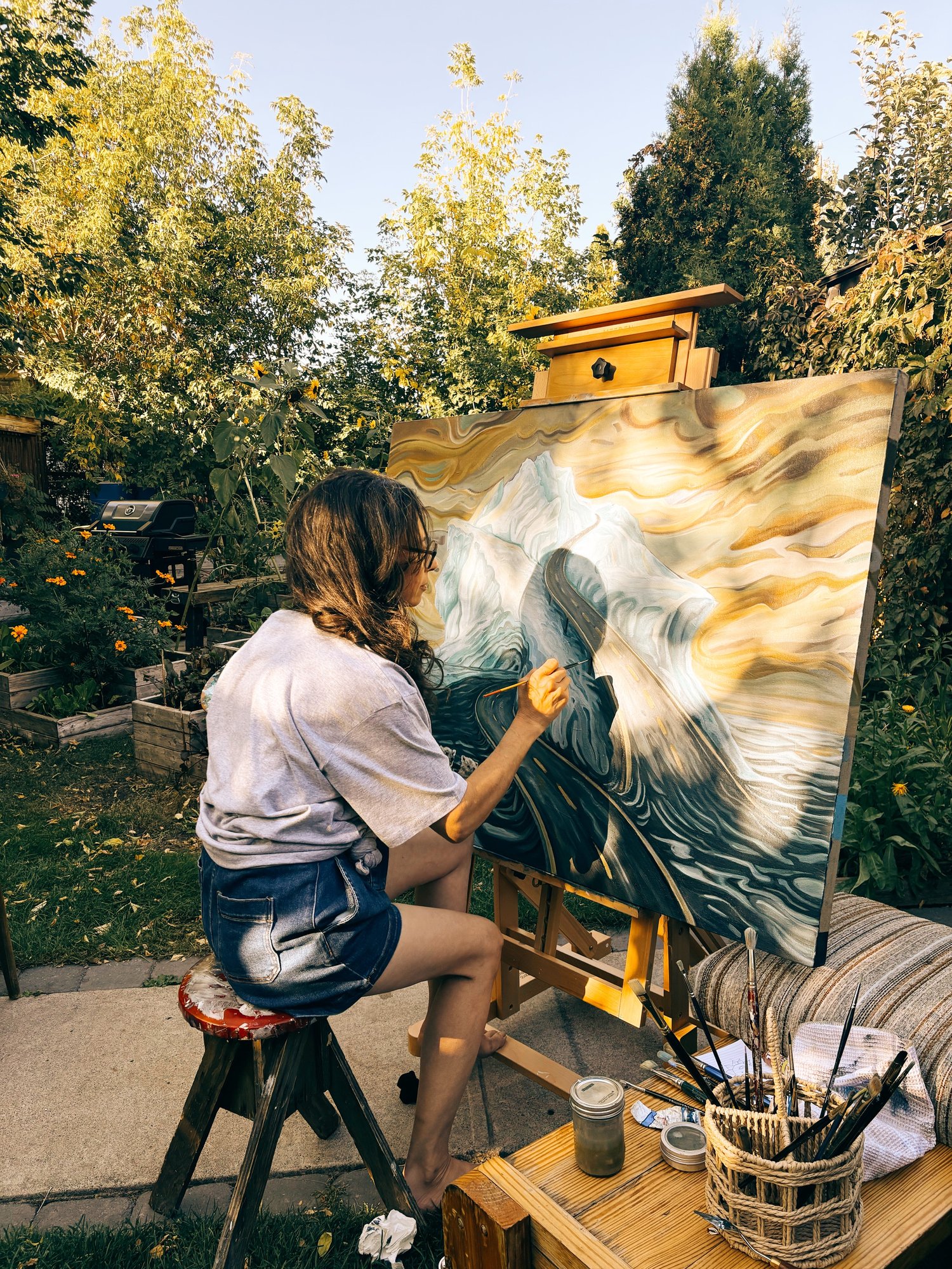 Marlessa Wesolowski Backyard Studio