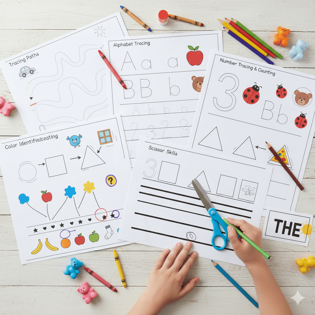 The Ultimate Preschool Prep Kit: Top 10 Printable Worksheets ...