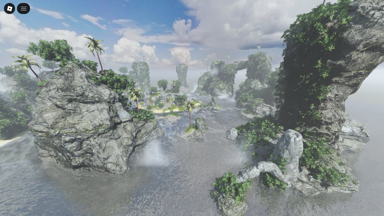 roblox islands map with ocean and untouched terrain