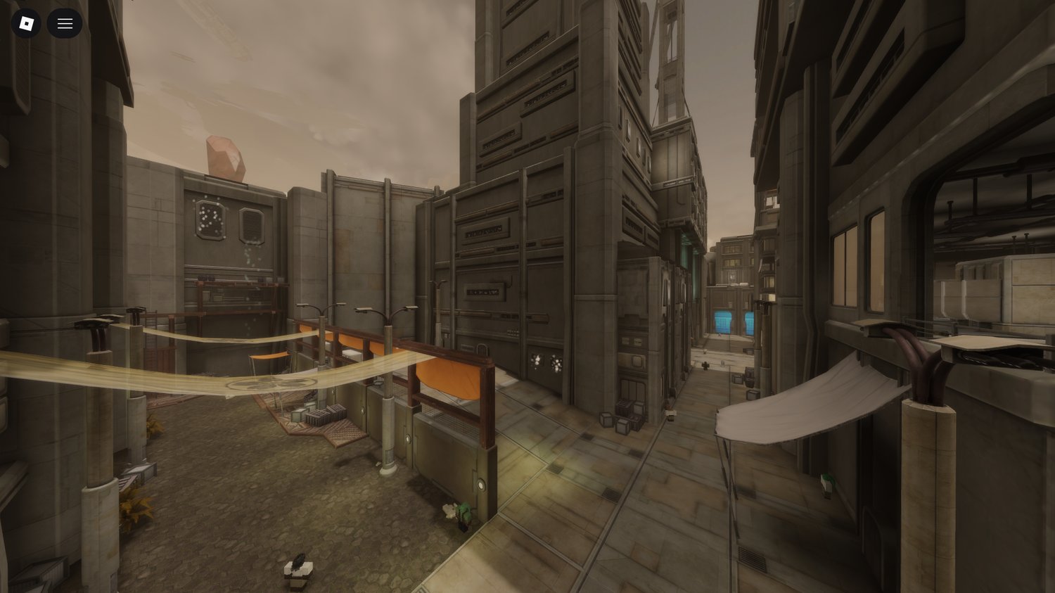 enterable buildings in futuristic ryloth map