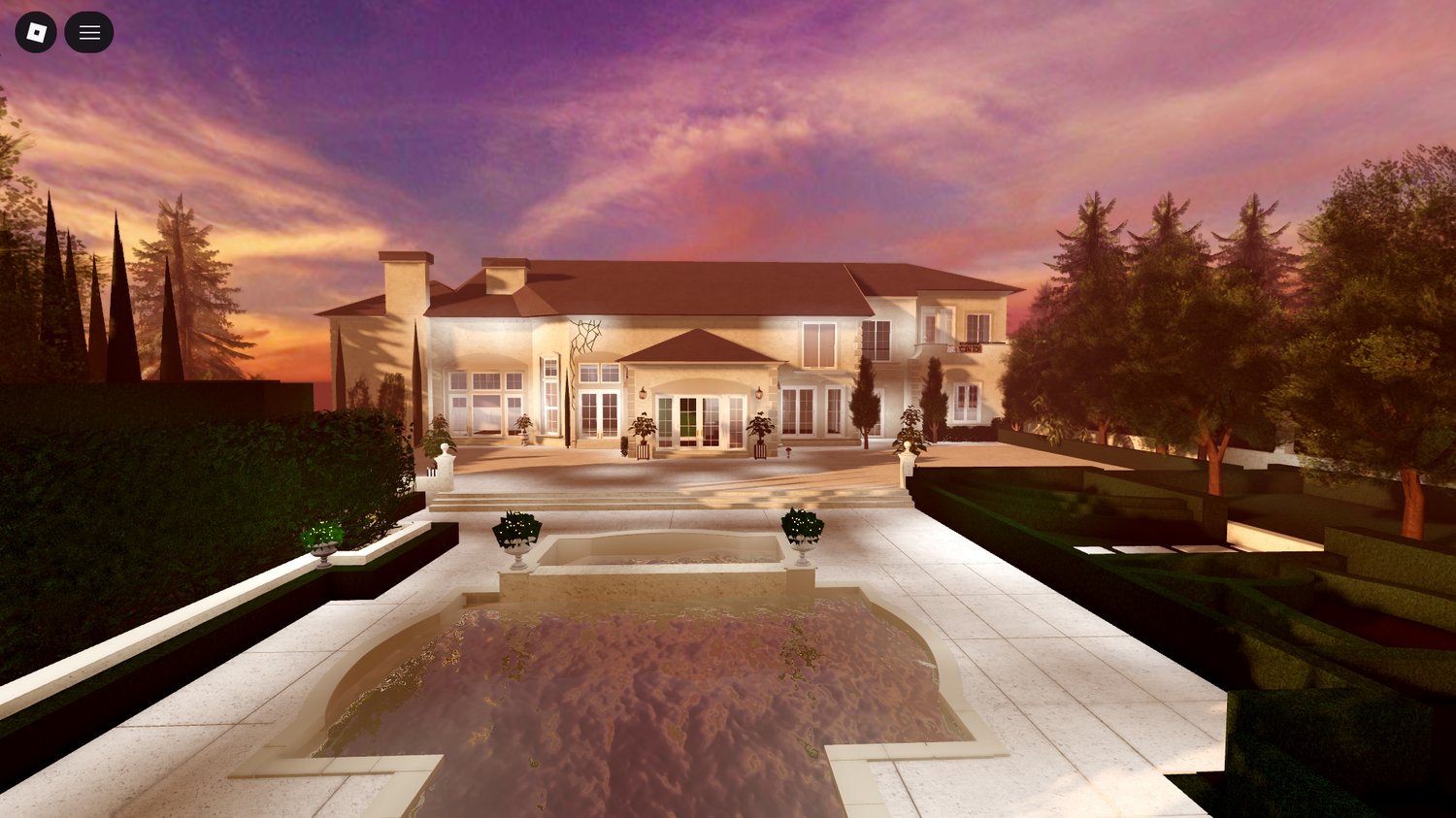 overview of huge vineyard estate villa map