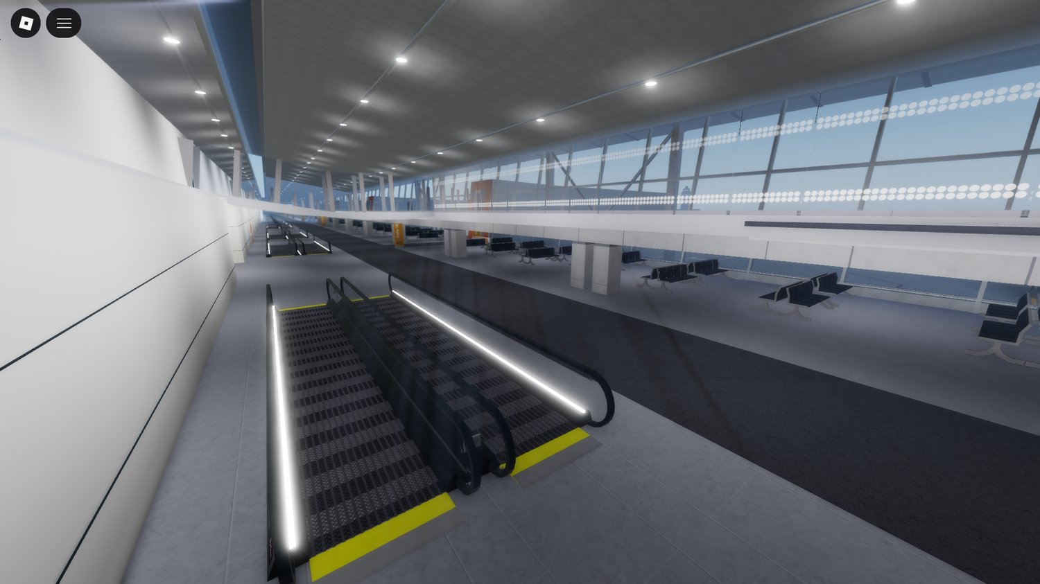 two working planes included in airport package