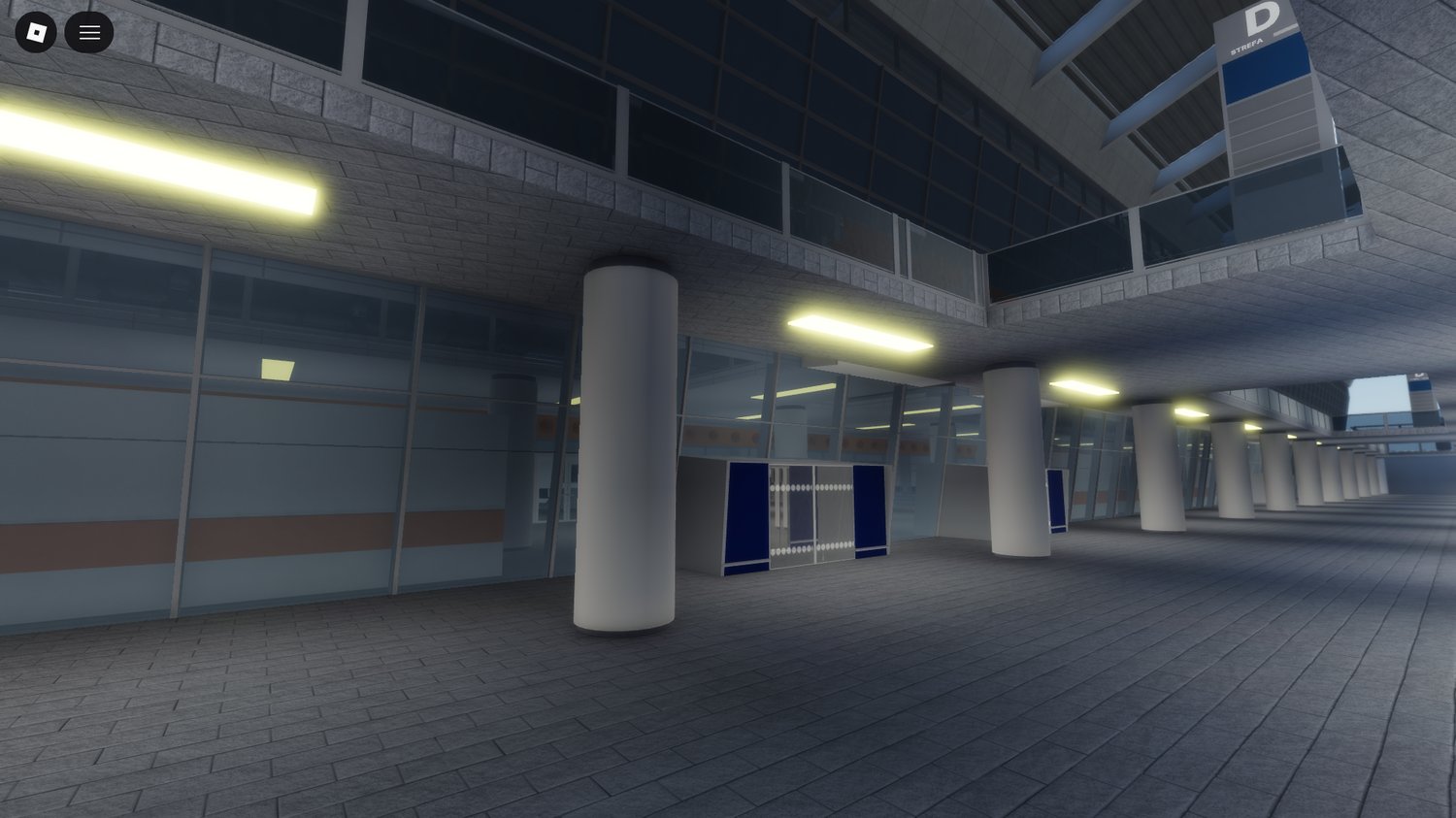 overview of warsaw international airport roblox map