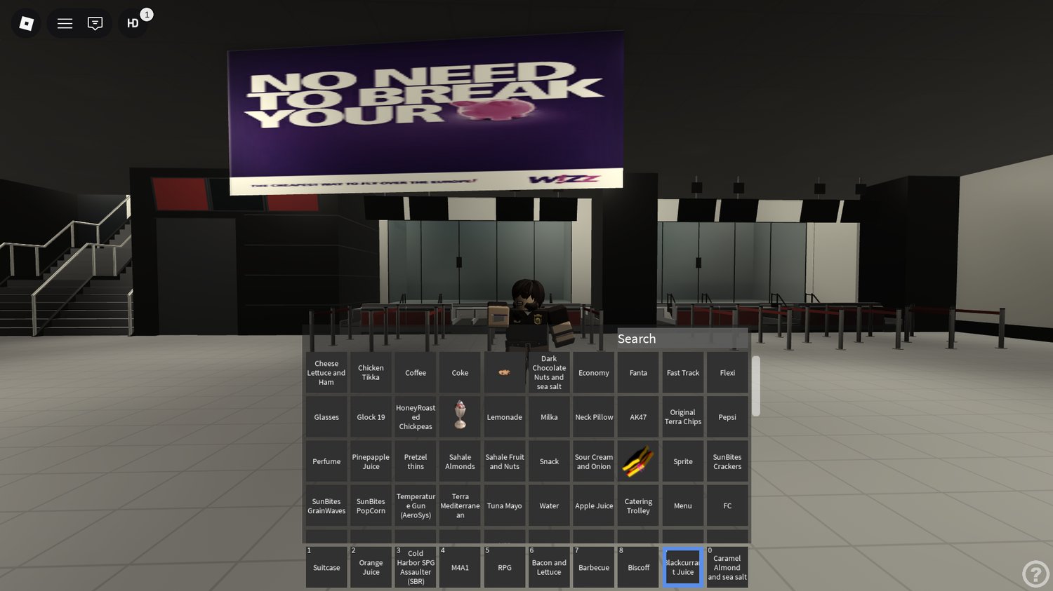 cardiff airport exterior view in roblox map