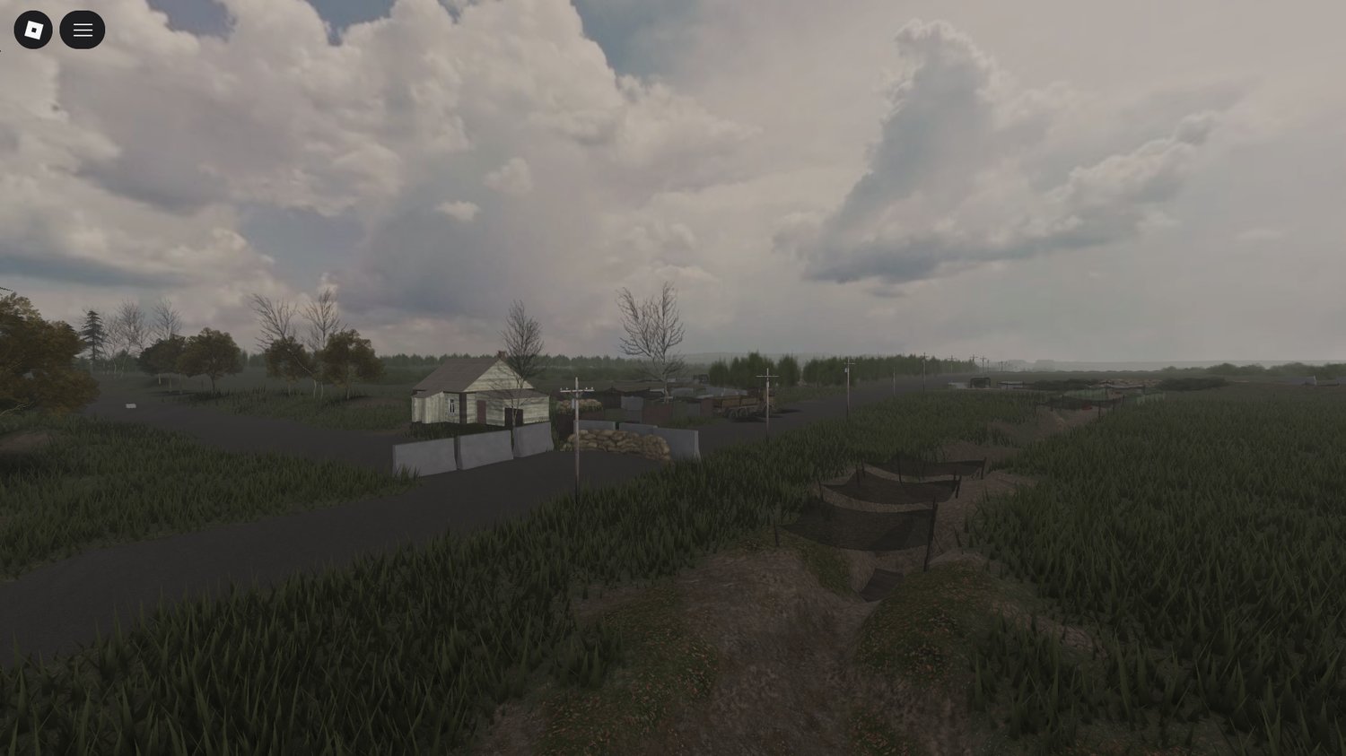 large terrain layout for tactical gameplay