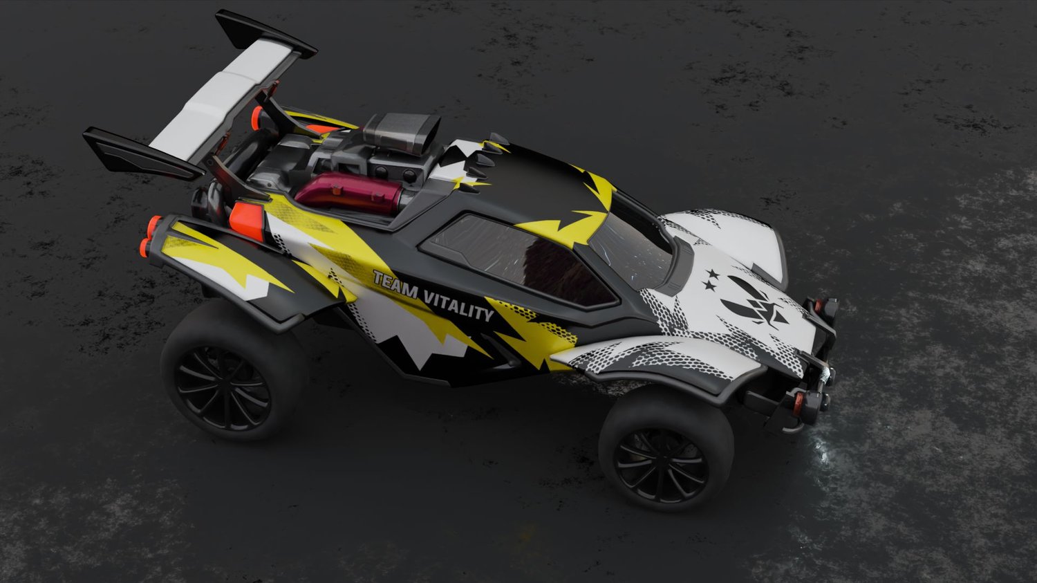 Decal Rocket League Team Vitality – Kisute Design