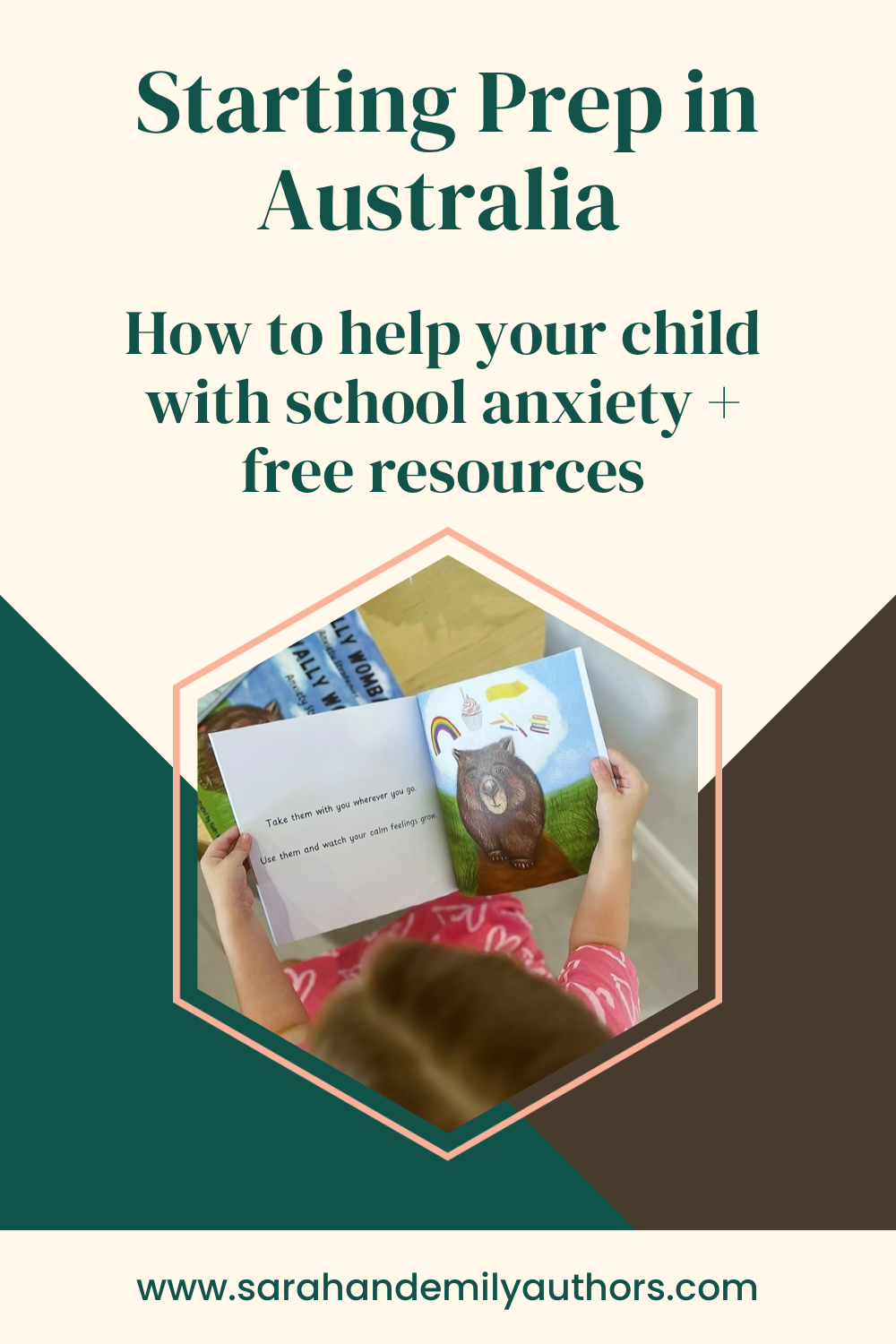 Child starting Prep with school bag, learning to manage first-day nerves and school transition anxiety.