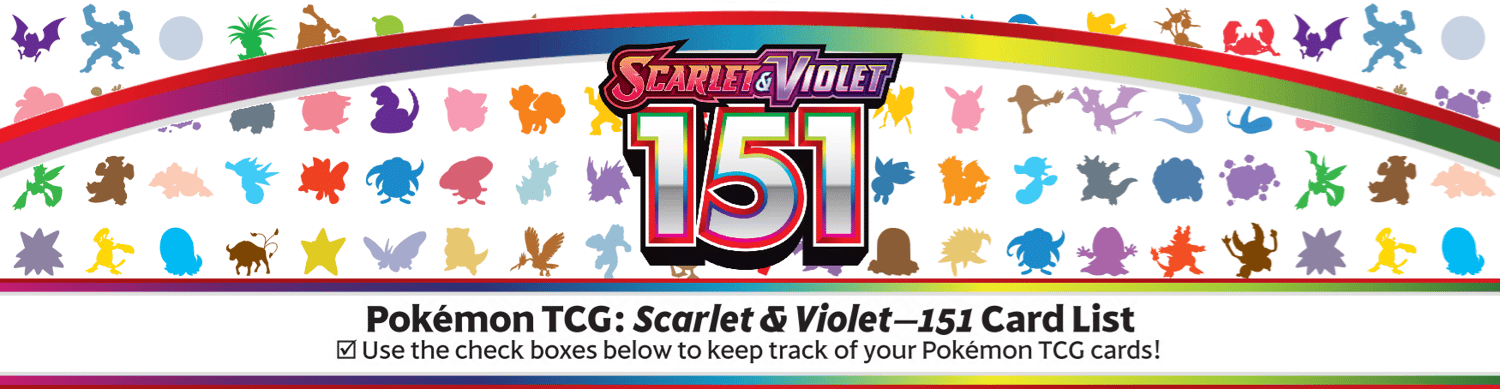 Pokemon 151 - EN Master Set List - Payhip