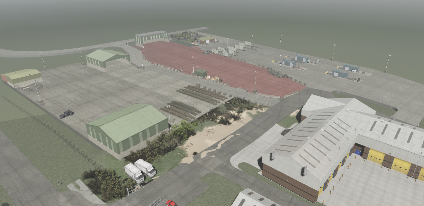 Bovington Mod Bovington Camp 1:1 detailed map UNFINISHED - Payhip