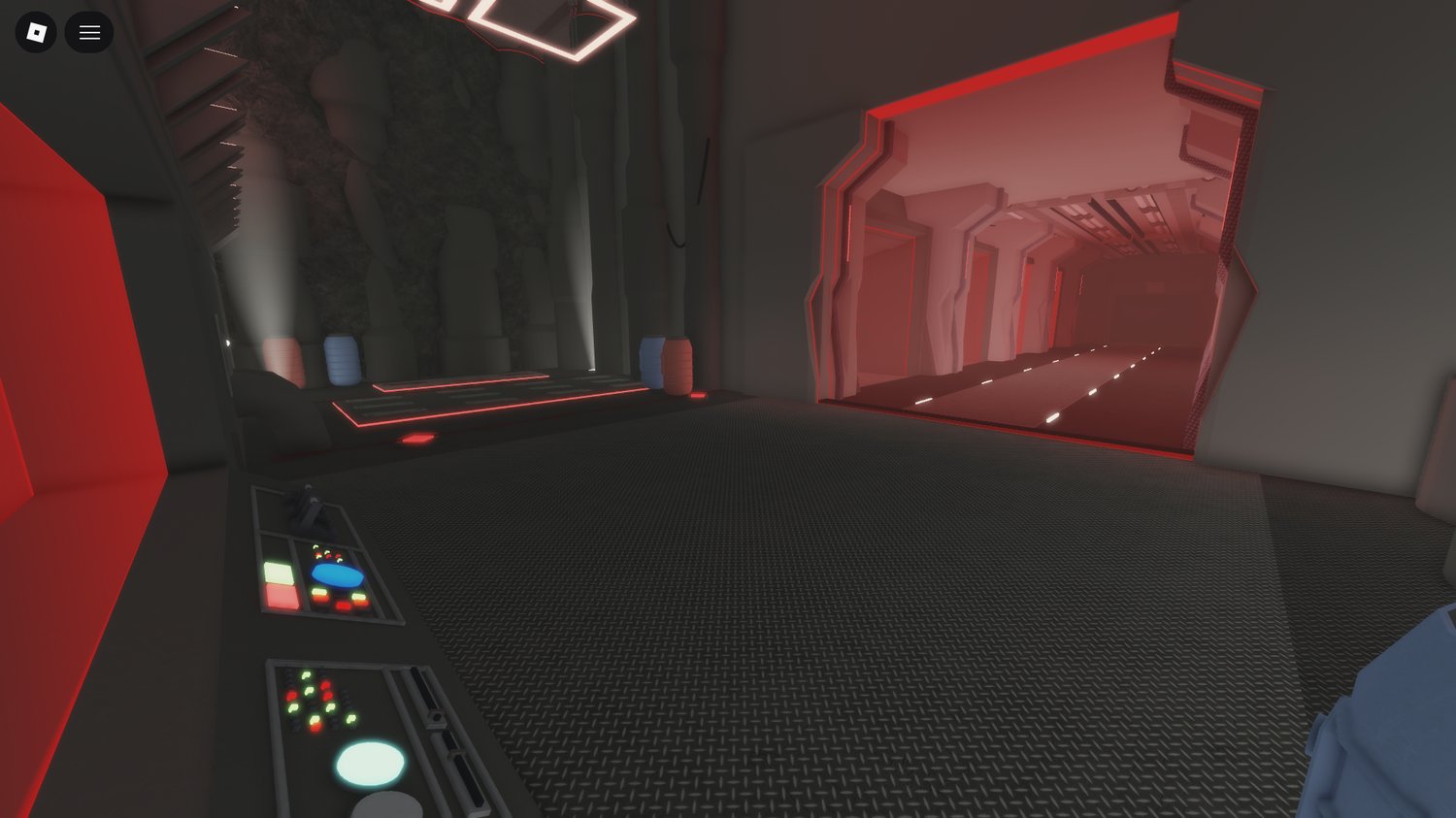 sci fi streets and platforms in roblox map