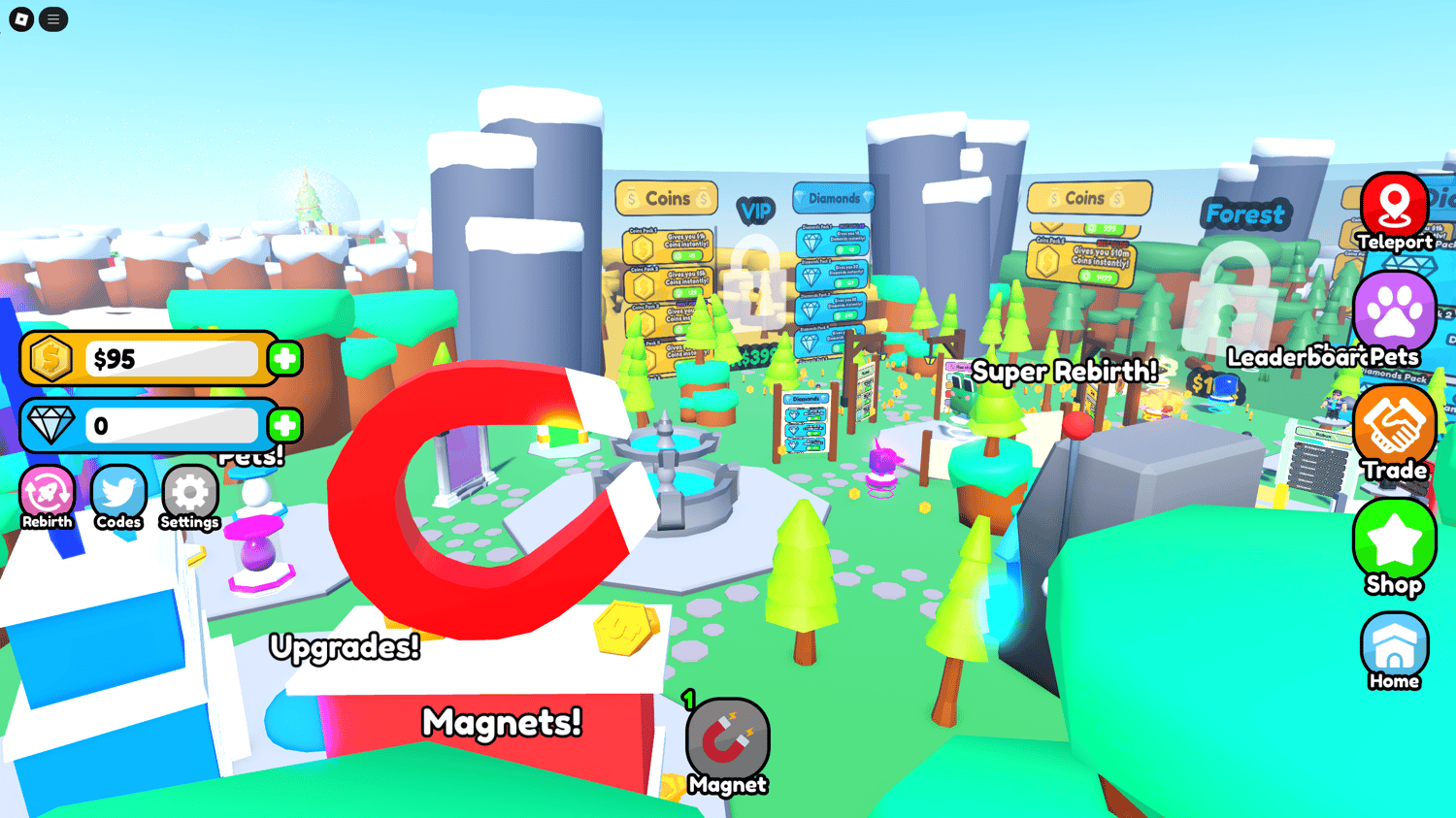 VIP room designed for gamepass holders