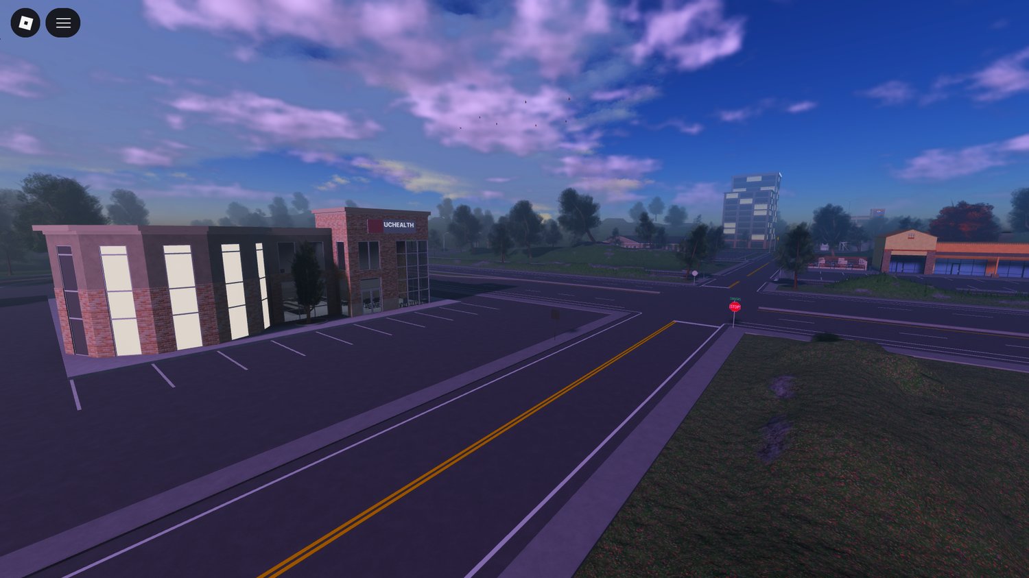 Expansive suburbs and city areas in Roblox Lakewood RP