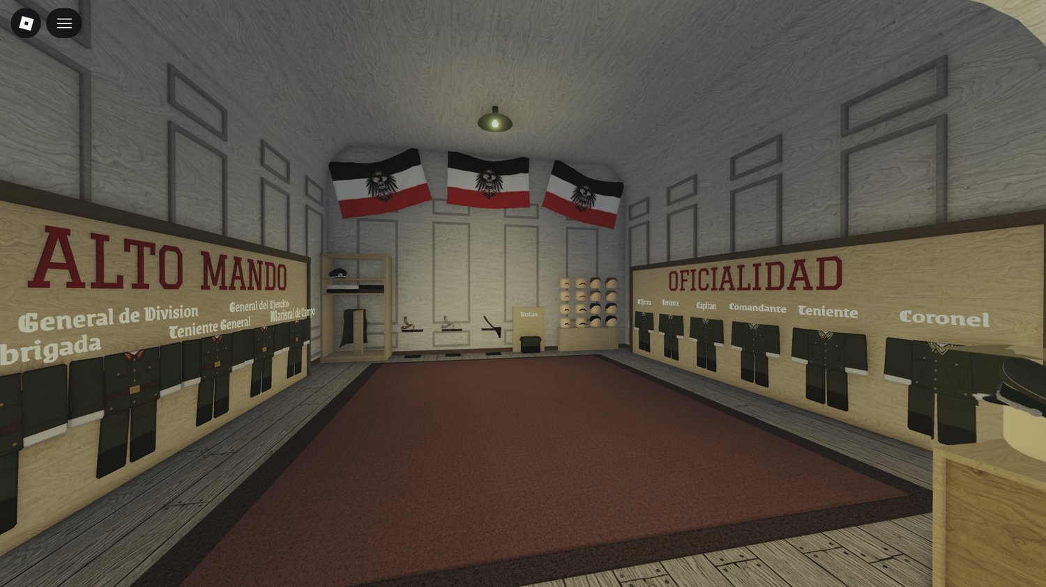 Roblox World War island with Red Army uniforms