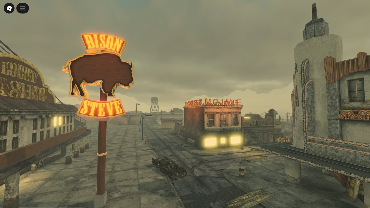Fallout Mojave Blues Roblox desert wasteland map