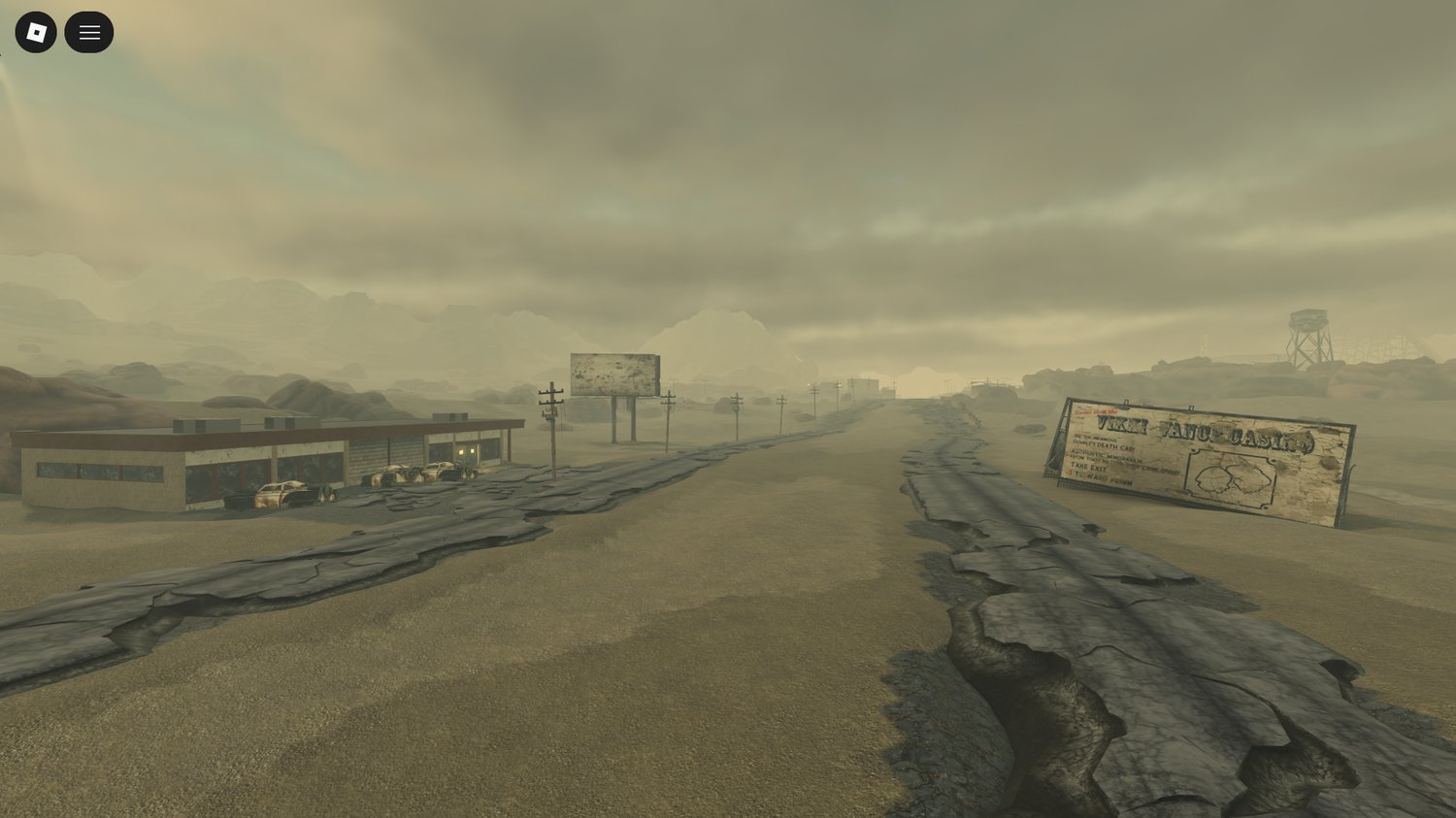 Roblox wasteland map for exploration and roleplay