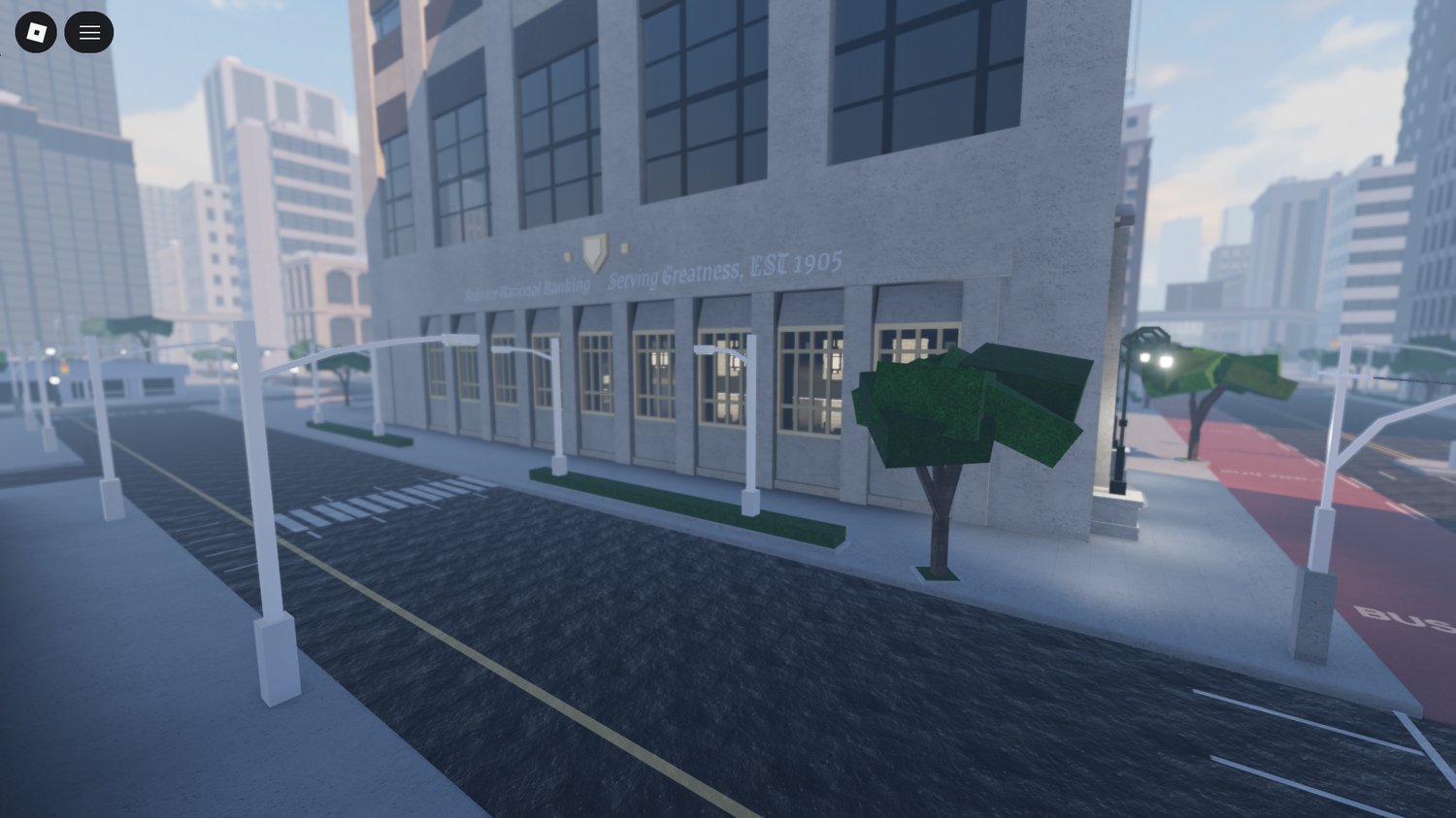Large interactive metropolitan map Roblox