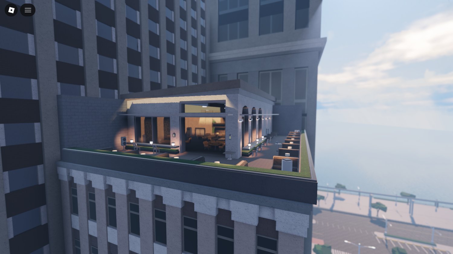 Urban exploration map for Roblox roleplay