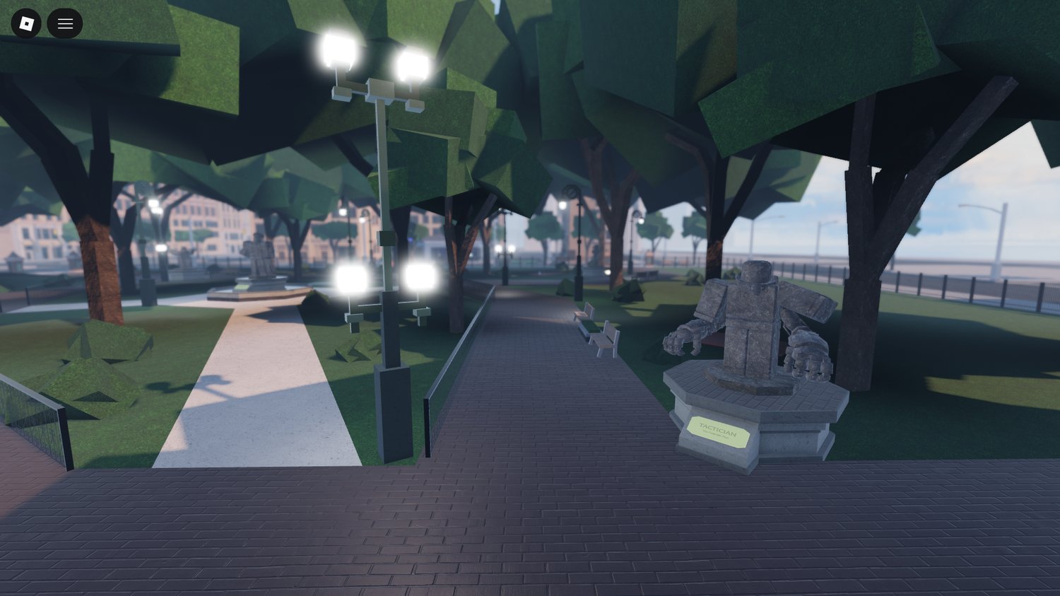 Roblox city environment for roleplay or movies
