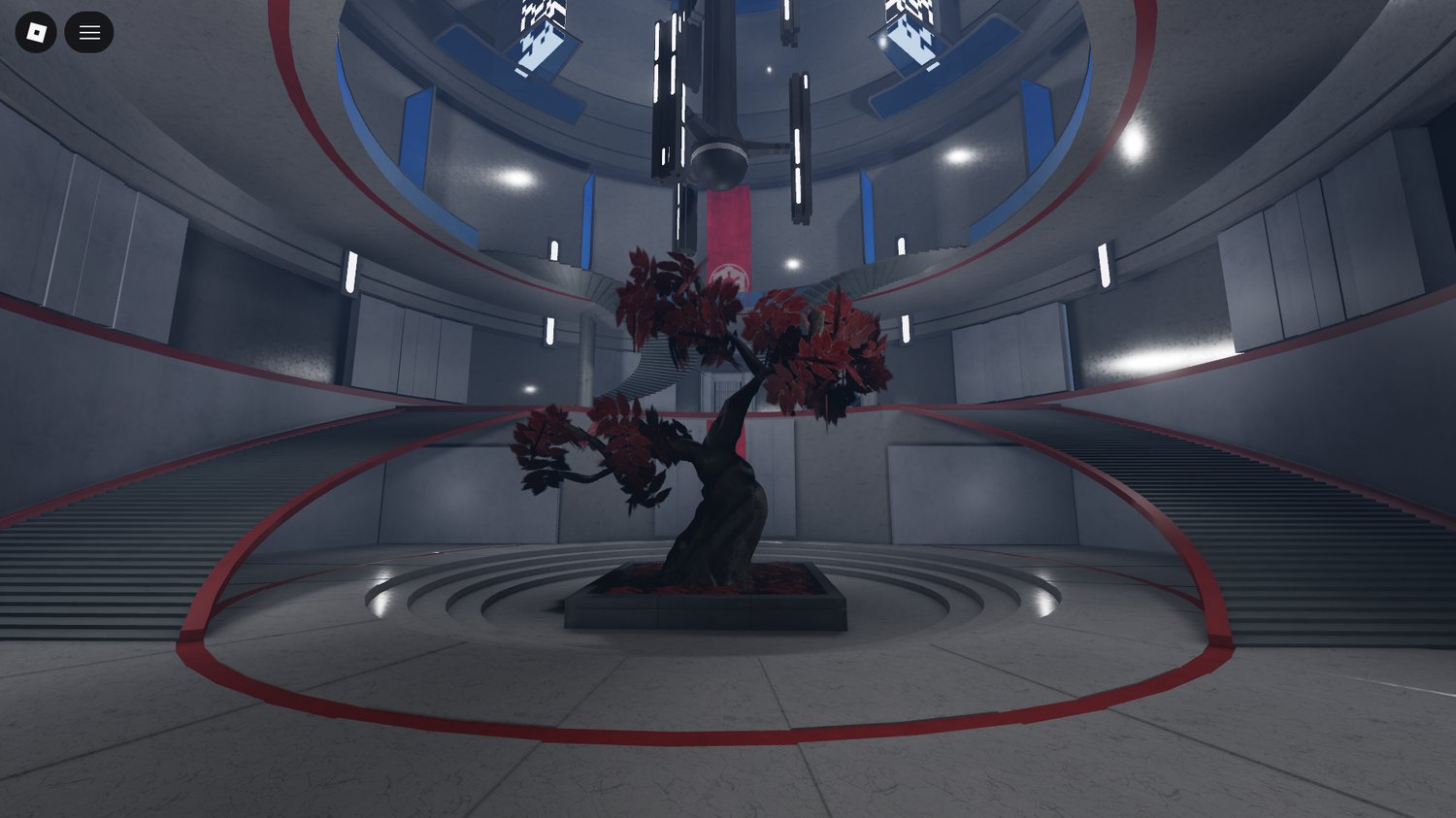 Sci-fi urban design in Roblox Vardos Board
