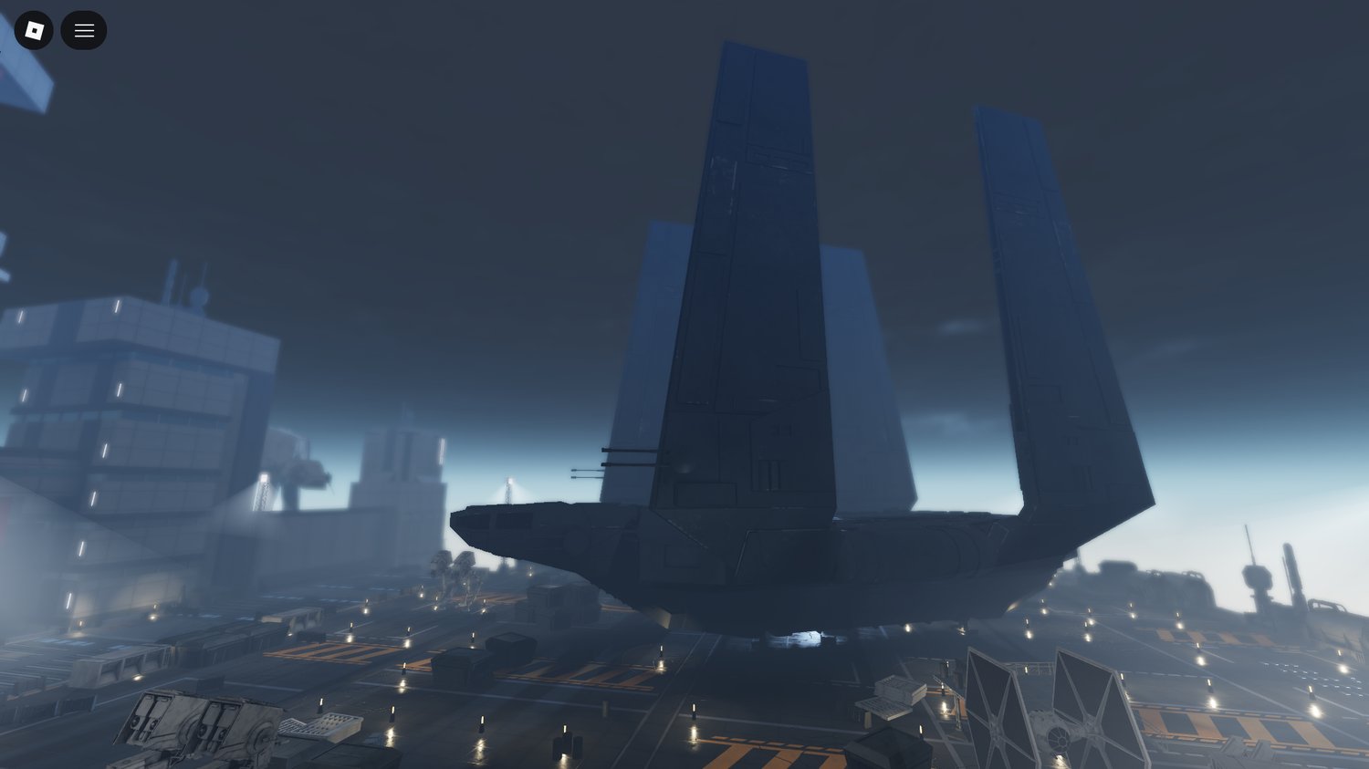 Detailed city layout for Roblox Star Wars map