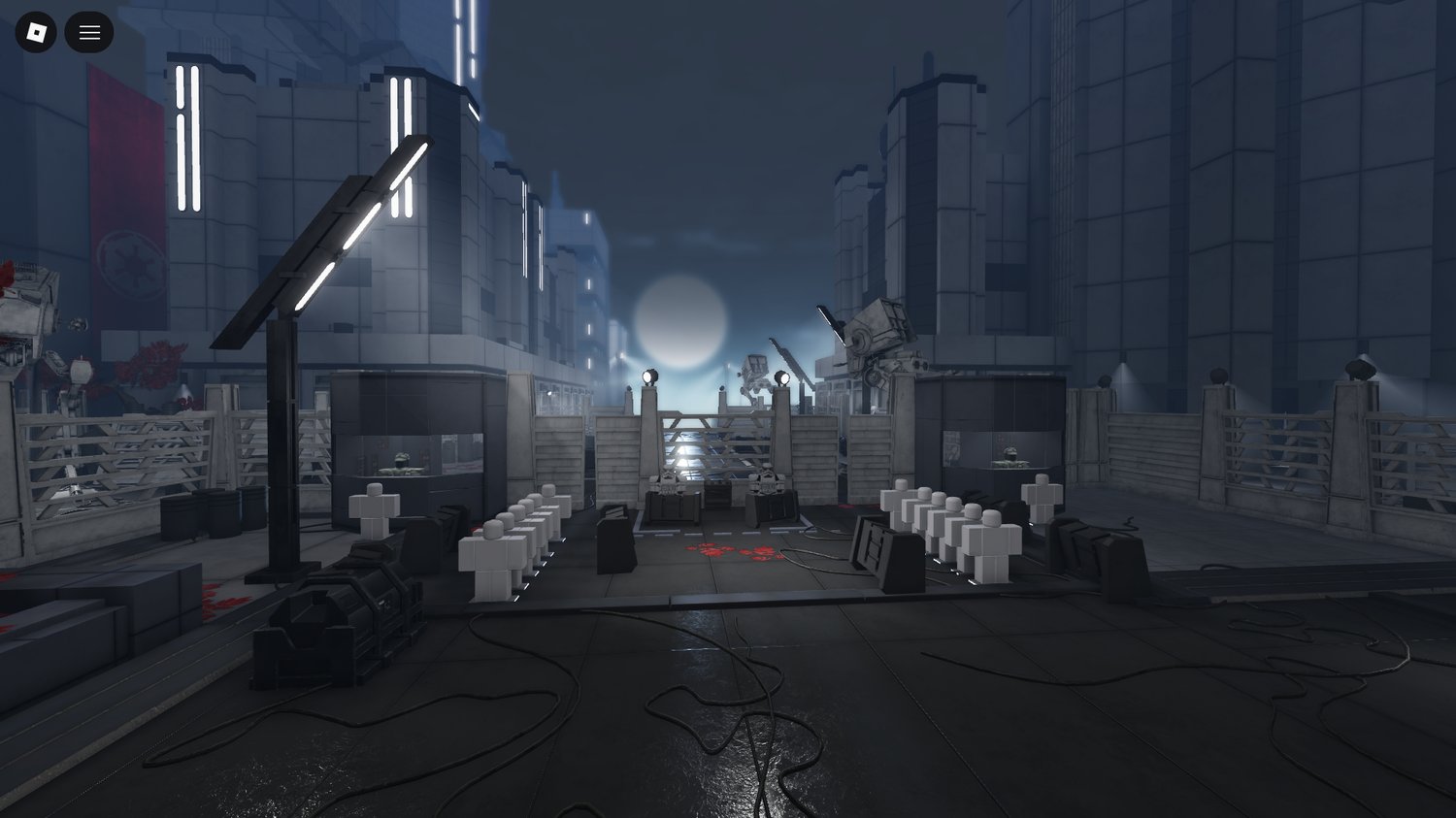 Roblox city map for Star Wars roleplay