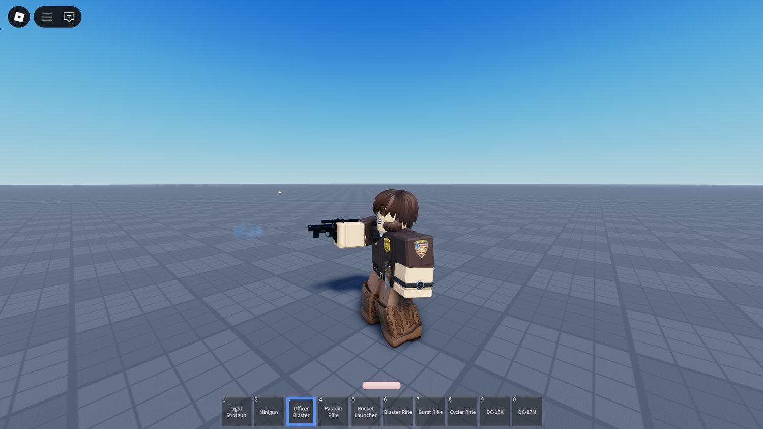 Roblox sci‑fi combat weapons system