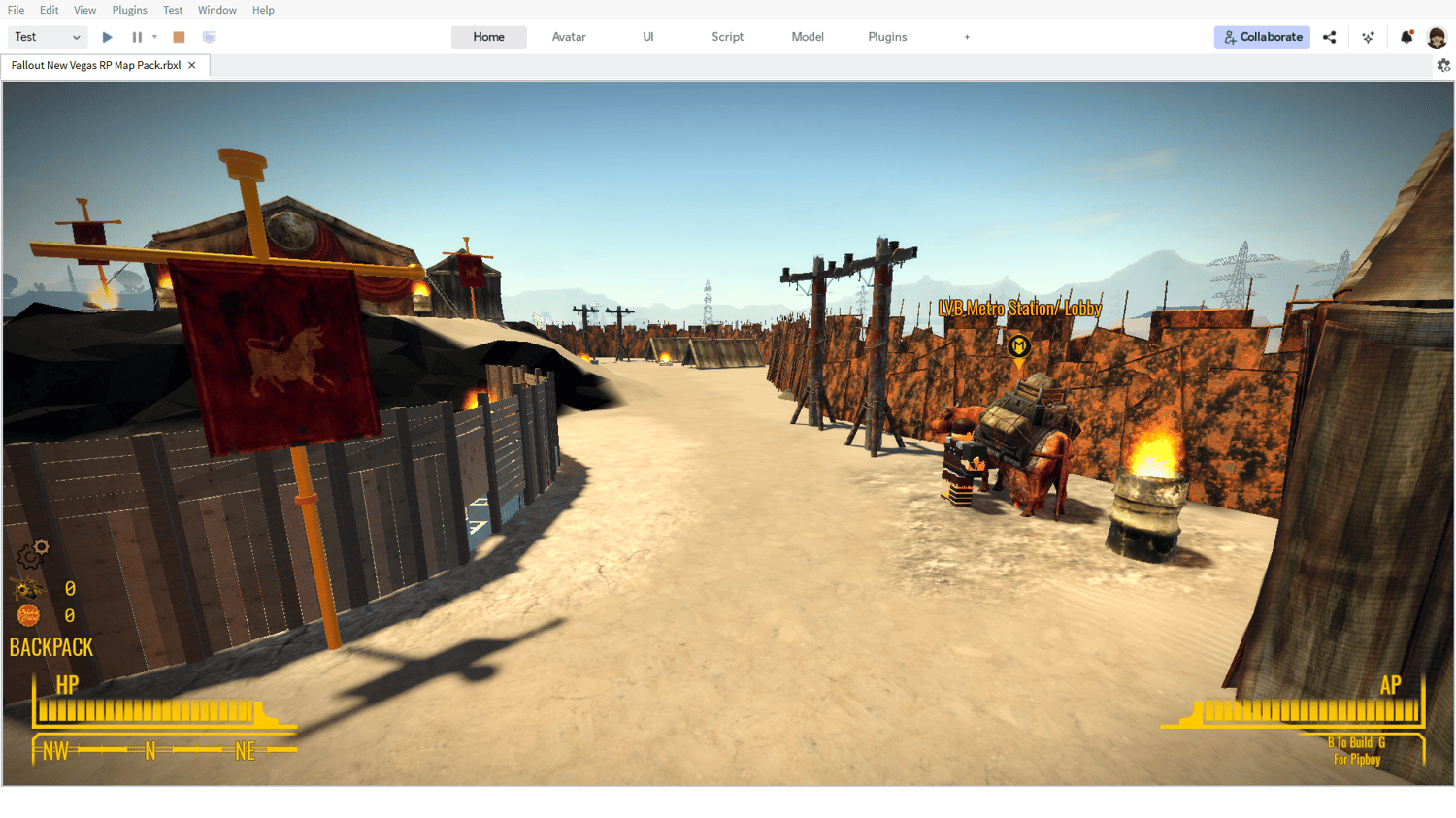 Immersive post-apocalyptic world Roblox